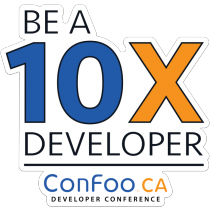 ConFoo: Be a 10X developer wall graphics